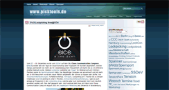 Desktop Screenshot of picktools.de